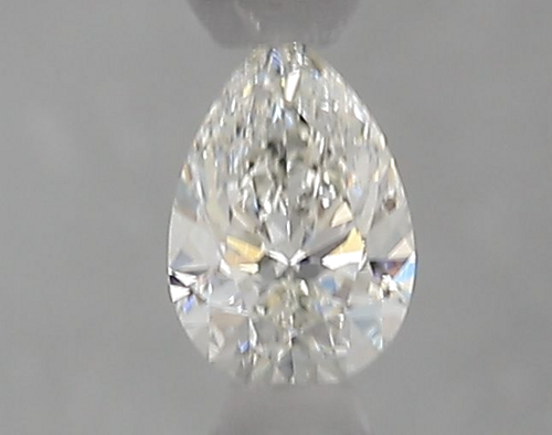 0.4 carat H-SI1 Natūralus Pear Deimantas (1)