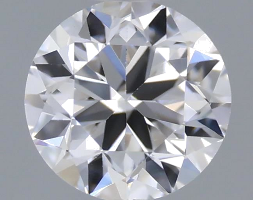 0.21 carat G-VVS2 GD cut Natūralus Round Deimantas (1)