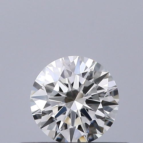 0.37 carat H-IF Excellent cut Natūralus Round Deimantas (1)