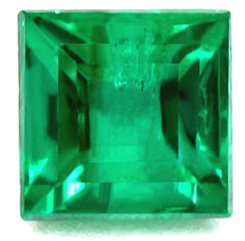 0.6 carat GREEN Square Smaragdas (1)
