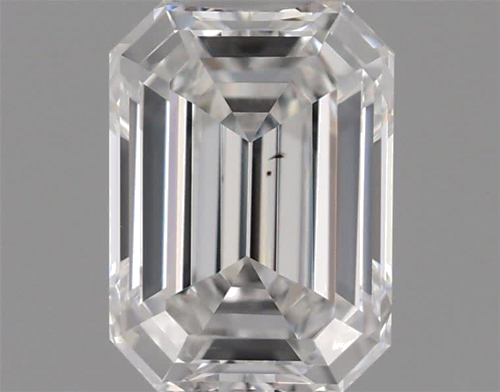 0.51 carat E-VS2 Natūralus Emerald Deimantas (1)