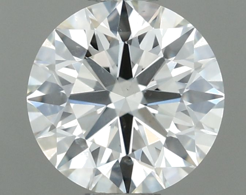 0.51 carat K-SI1 Excellent cut Natūralus Round Deimantas (1)