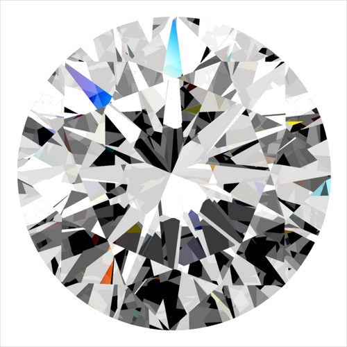 0.3 carat F-VS1 Very Good cut Natūralus Round Deimantas (1)