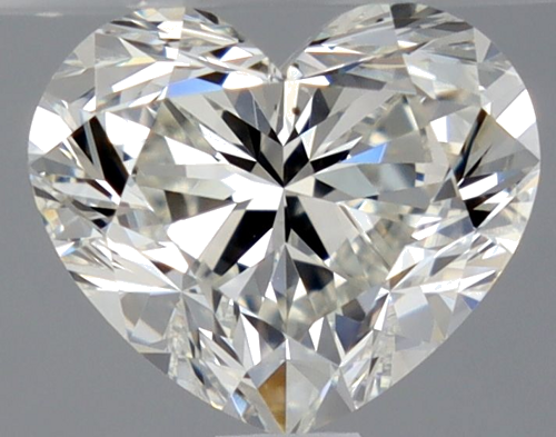 1.01 carat I-VS2 Natūralus Heart Deimantas (1)
