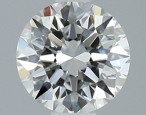 0.69 carat I-SI1 Excellent cut Natūralus Round Deimantas (1)