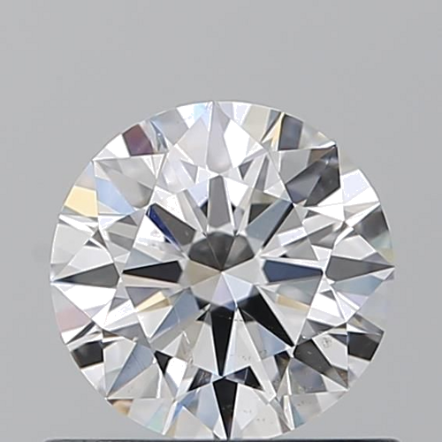 0.67 carat F-SI1 Excellent cut Natūralus Round Deimantas (1)