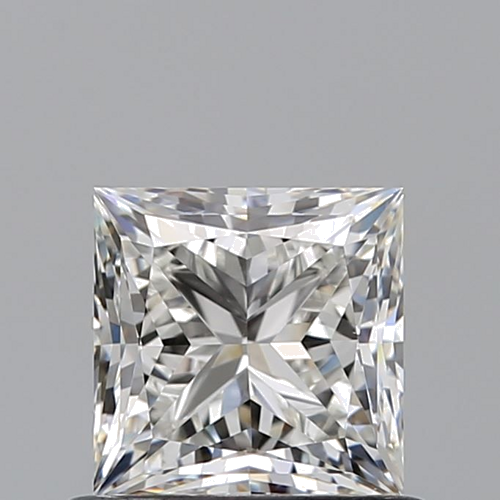 0.84 carat H-VS2 Natūralus Princess Deimantas (1)