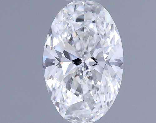 0.4 carat E-VS1 Natūralus Oval Deimantas (1)