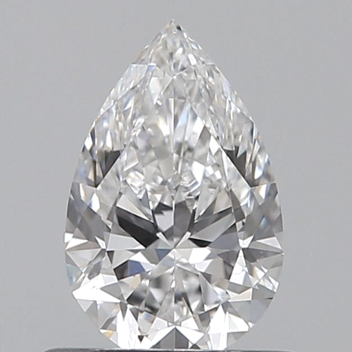 0.6 carat E-VS2 Natūralus Pear Deimantas (1)