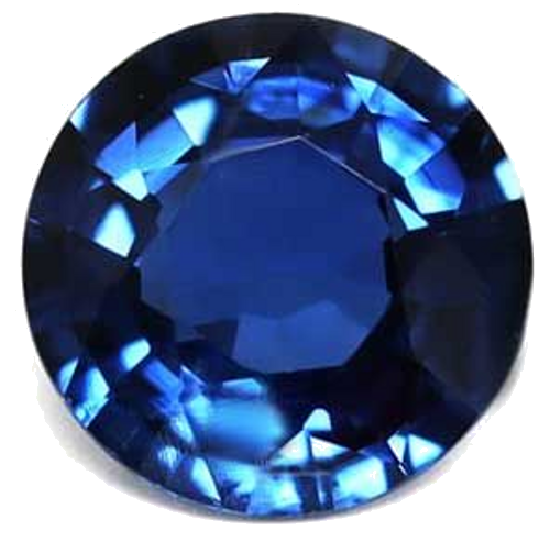 0.67 carat BLUE Round Safyras (1)