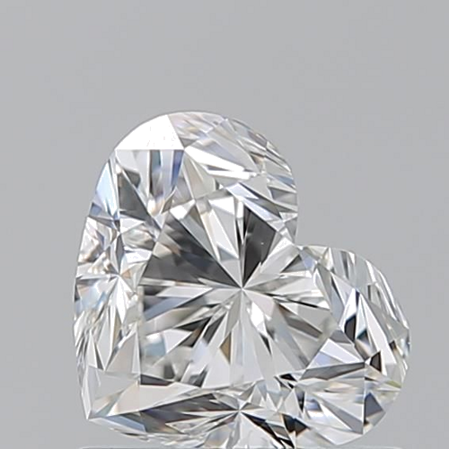 1.02 carat G-VS1 Natūralus Heart Deimantas (1)