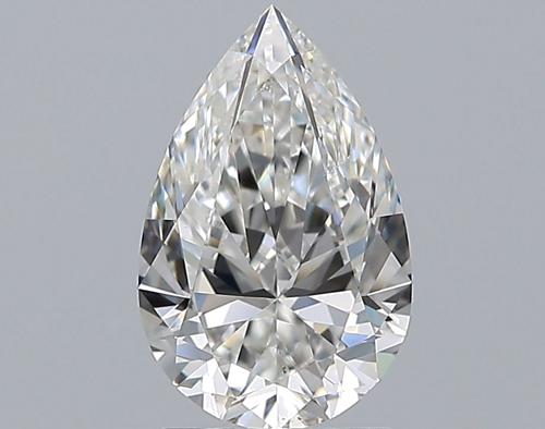 2.0 carat G-SI1 Natūralus Pear Deimantas (1)