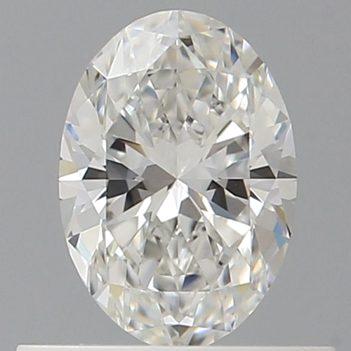 0.52 carat G-VVS2 Natūralus Oval Deimantas (1)