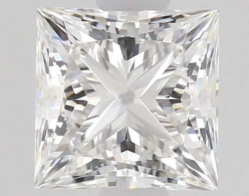 0.55 carat G-VVS1 Natūralus Princess Deimantas (1)
