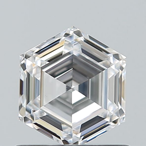 0.7 carat D-VS1 Natūralus Hexagonal Deimantas (1)