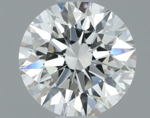 0.5 carat K-VVS1 Excellent cut Natūralus Round Deimantas (1)