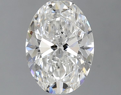 0.9 carat F-SI1 Natūralus Oval Deimantas (1)