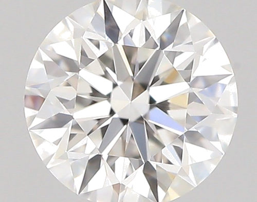 0.42 carat F-VVS1 Excellent cut Natūralus Round Deimantas (1)