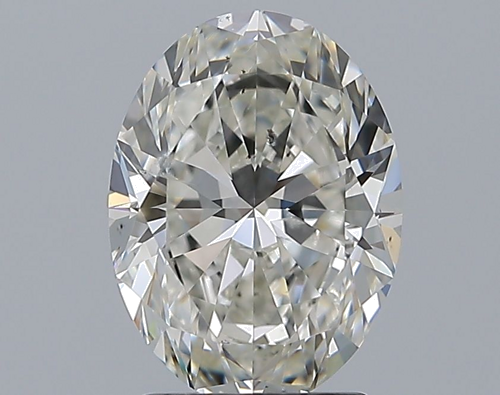 2.01 carat H-SI2 Natūralus Oval Deimantas (1)