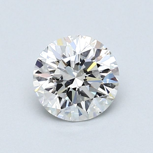 0.81 carat F-SI1 Very Good cut Natūralus Round Deimantas (1)
