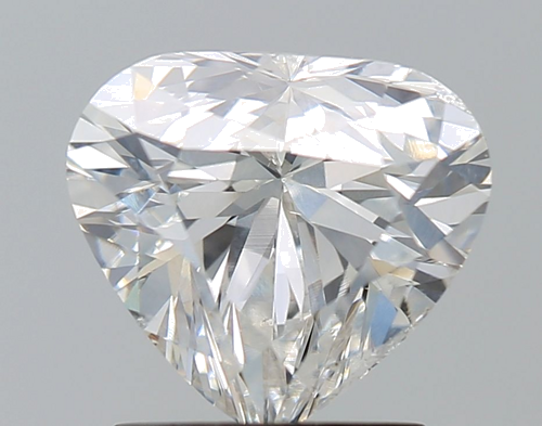 1.5 carat F-VVS2 Natūralus Heart Deimantas (1)