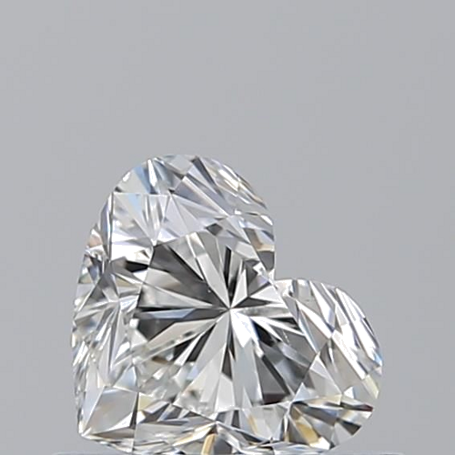 0.5 carat G-SI1 Natūralus Heart Deimantas (1)