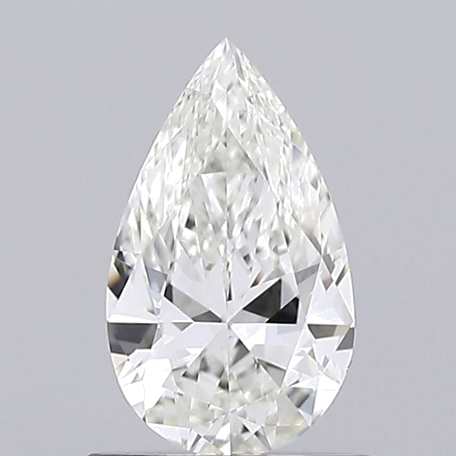 0.6 carat I-VS2 Natūralus Pear Deimantas (1)