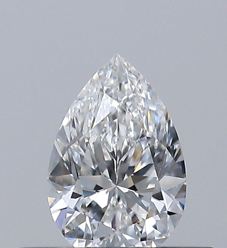 0.3 carat E-IF Natūralus Pear Deimantas (1)