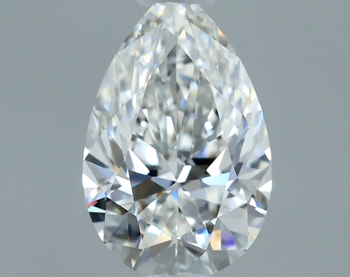 0.33 carat F-VS2 Natūralus Pear Deimantas (1)