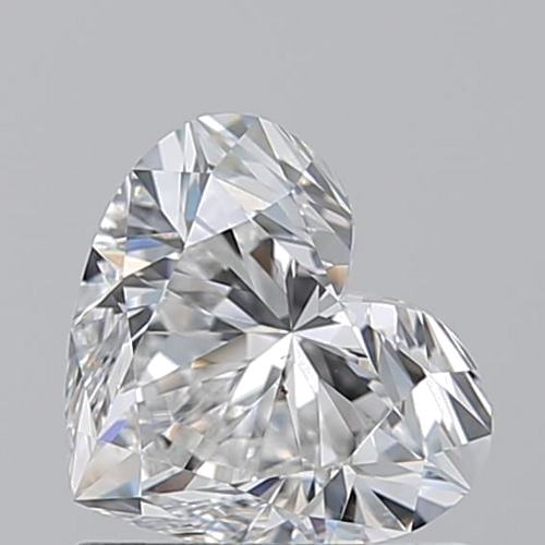 1.03 carat E-VS2 Natūralus Heart Deimantas (1)