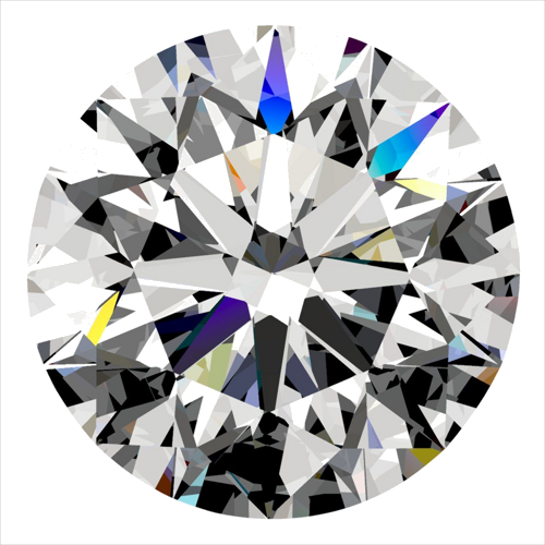 0.32 carat F-VVS2 Excellent cut Natūralus Round Deimantas (1)