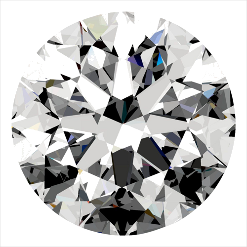 0.3 carat E-VVS1 Excellent cut Natūralus Round Deimantas (1)