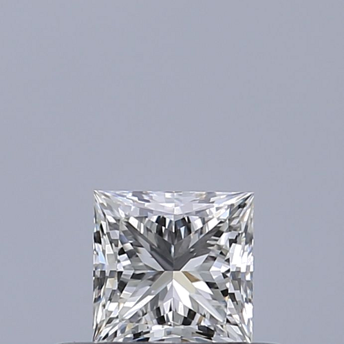 0.3 carat F-VVS1 Natūralus Princess Deimantas (1)