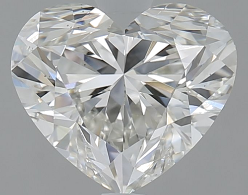 2.0 carat I-SI1 Natūralus Heart Deimantas (1)