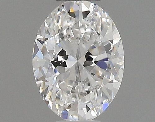 0.4 carat E-VS2 Natūralus Oval Deimantas (1)