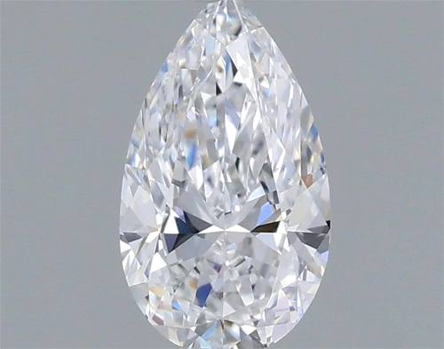 0.51 carat D-VS2 Natūralus Pear Deimantas (1)