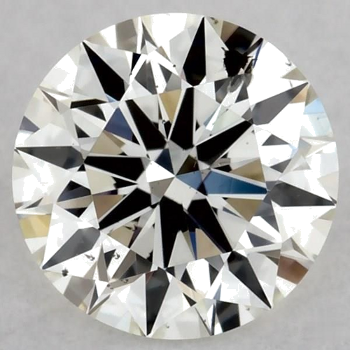 0.4 carat I-SI2 Excellent cut Natūralus Round Deimantas (1)