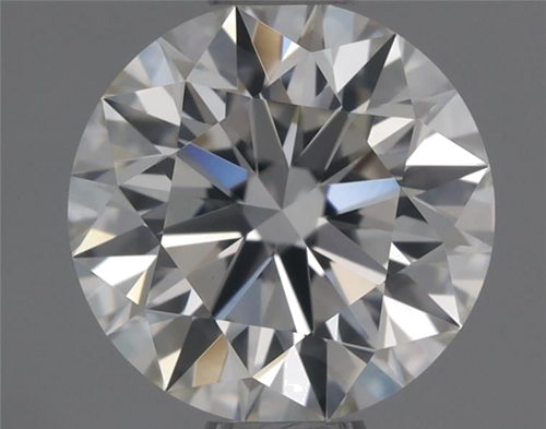 0.62 carat H-VVS2 Excellent cut Natūralus Round Deimantas (1)