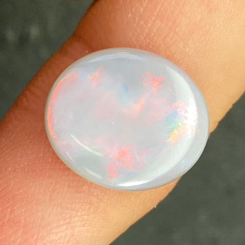 4.14 carat BLACK Oval Opal (1)