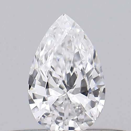 0.19 carat D-SI2 Natūralus Pear Deimantas (1)