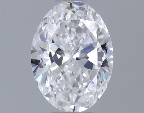 0.5 carat D-SI1 Natūralus Oval Deimantas (1)