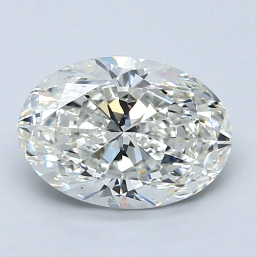 2.02 carat I-SI1 Natūralus Oval Deimantas (1)