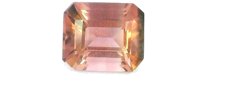 0.61 carat PINK STEP cut Octagonal Tourmaline (1)