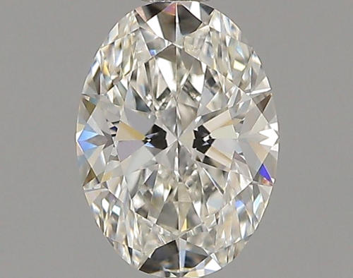 0.54 carat H-VVS1 Natūralus Oval Deimantas (1)