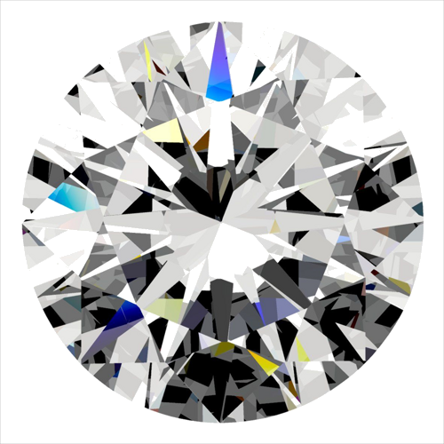 0.33 carat E-VS2 Excellent cut Natūralus Round Deimantas (1)