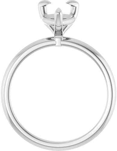 Sužadėtuvių Žiedas „Solitaire“ 585 Baltojo Aukso Pear Shape 10mm x 7mm (2)