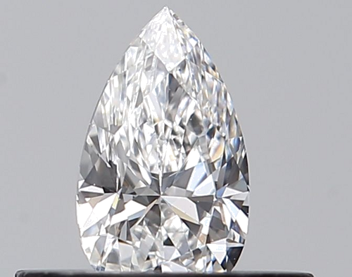 0.29 carat E-VVS1 Natūralus Pear Deimantas (1)