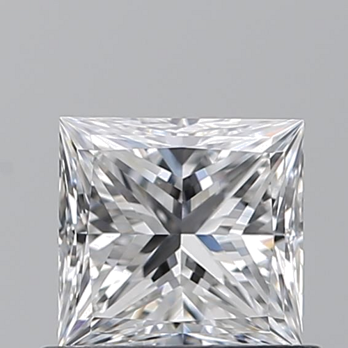 0.7 carat D-VS2 Natūralus Princess Deimantas (1)