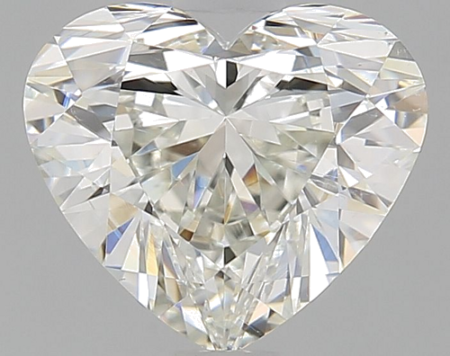 1.07 carat I-SI1 Natūralus Heart Deimantas (1)