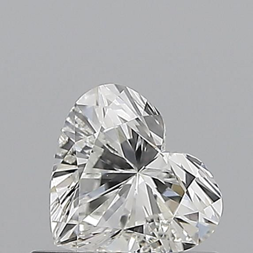 0.51 carat H-VS2 Natūralus Heart Deimantas (1)